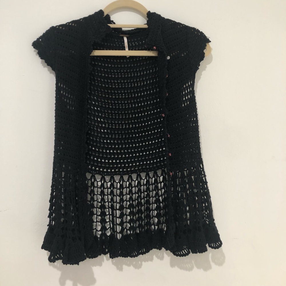 Free People Crochet Top